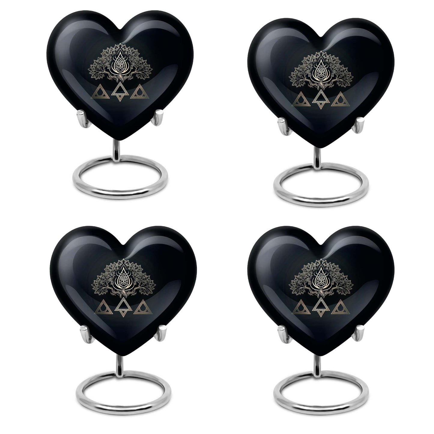 catholic heart urn for cremation ashes