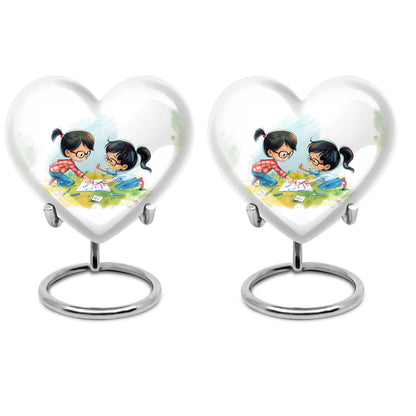 heart-design brother and sister