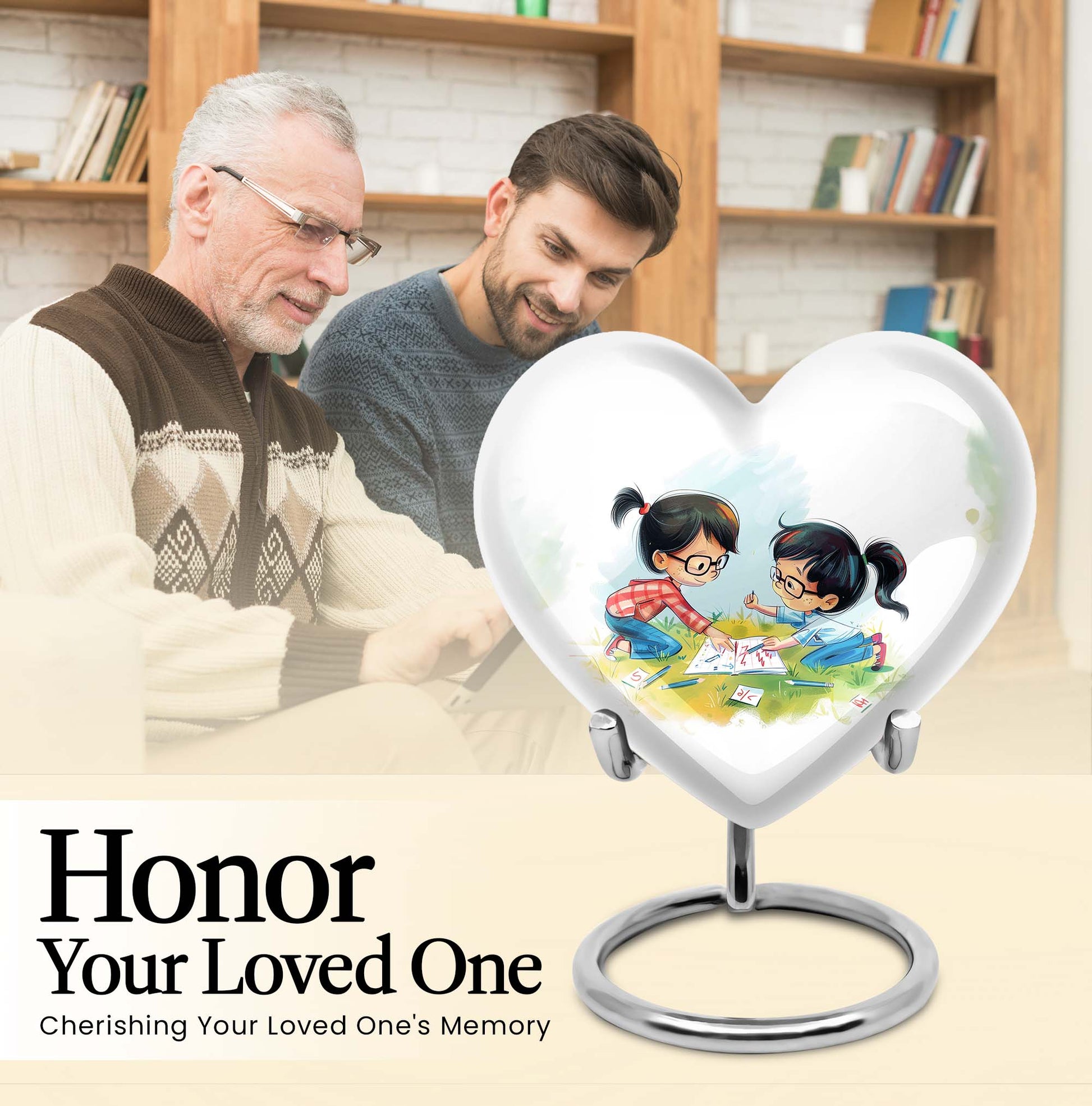 heart-design brother and sister