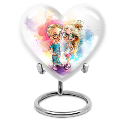  Brother and Sister cremation urn,