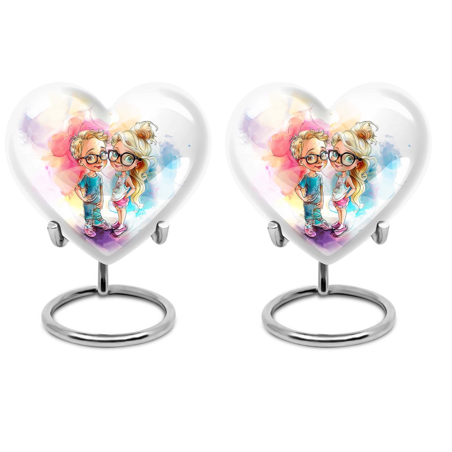  Brother and Sister cremation urn,