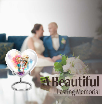  Brother and Sister cremation urn,