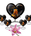 heart-shaped Honey pot Urn