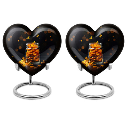 heart-shaped Honey pot Urn