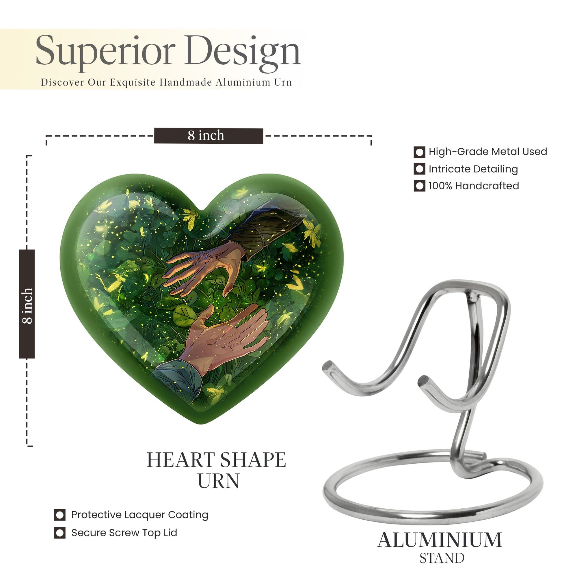  adult burial and cremation urn