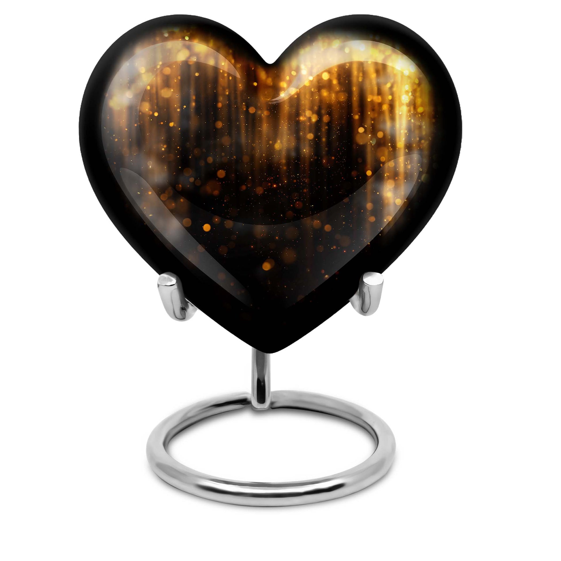 Twilight Forest themed cremation urn