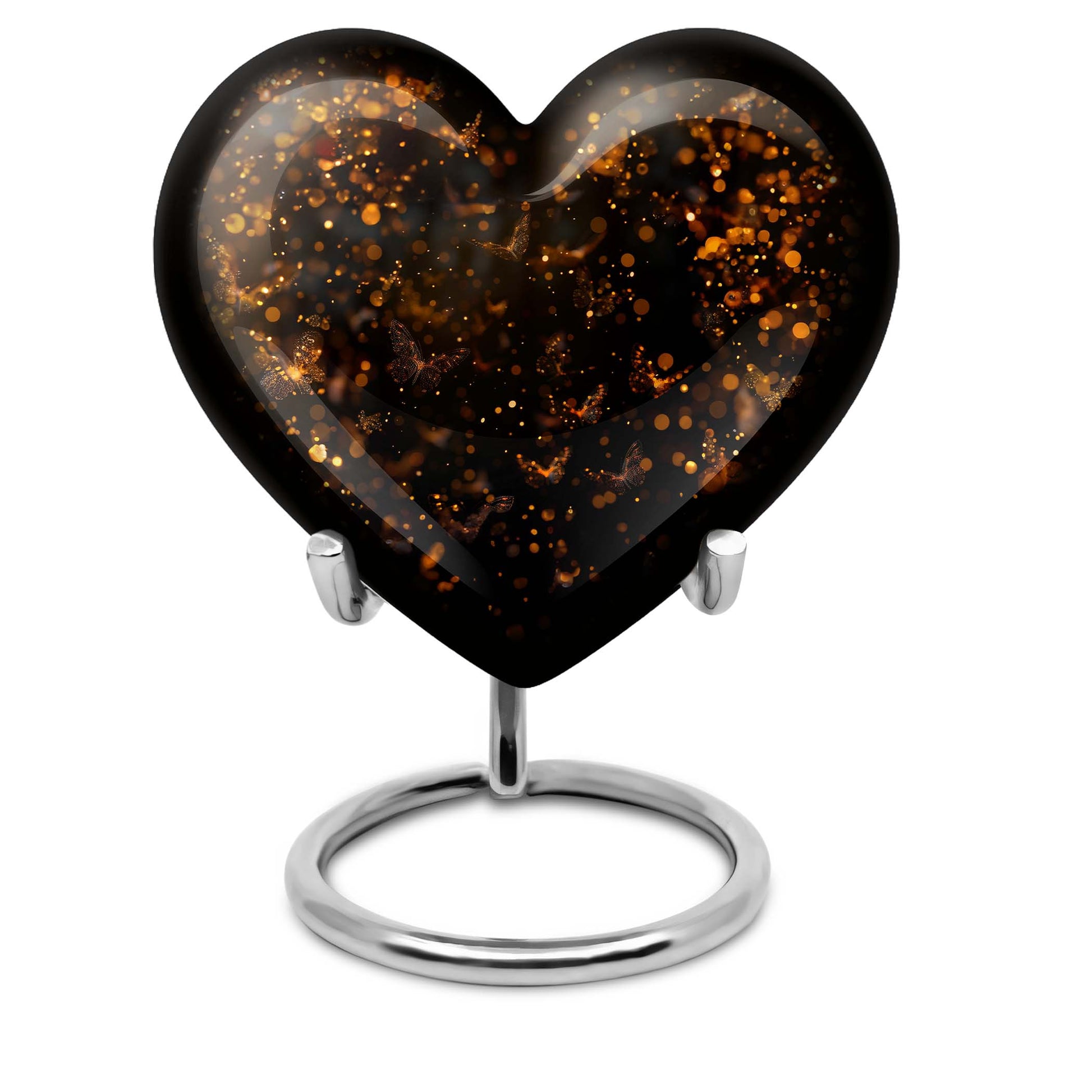 twilight forest heart urn for adult ashes