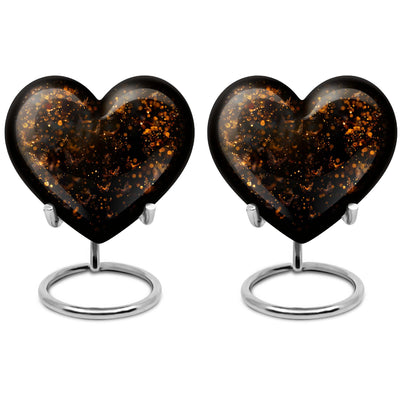 twilight forest heart urn for adult ashes