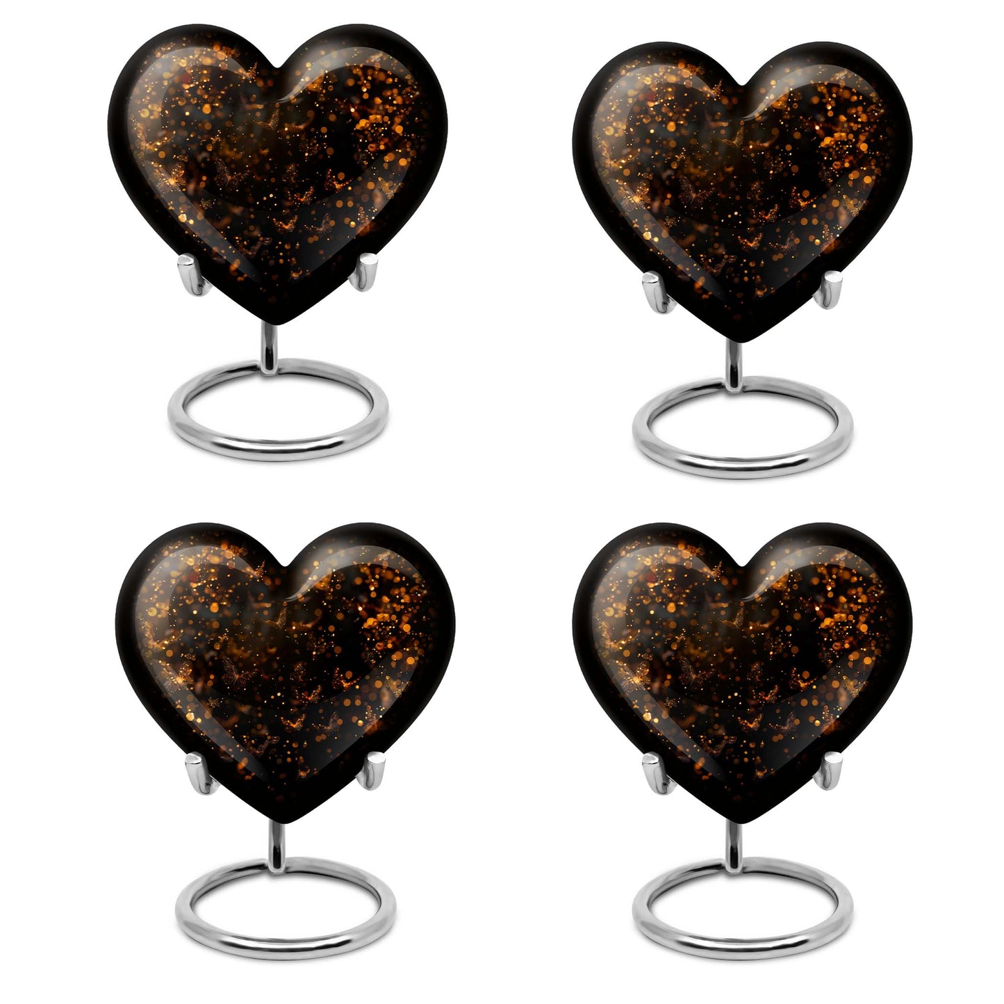 twilight forest heart urn for adult ashes