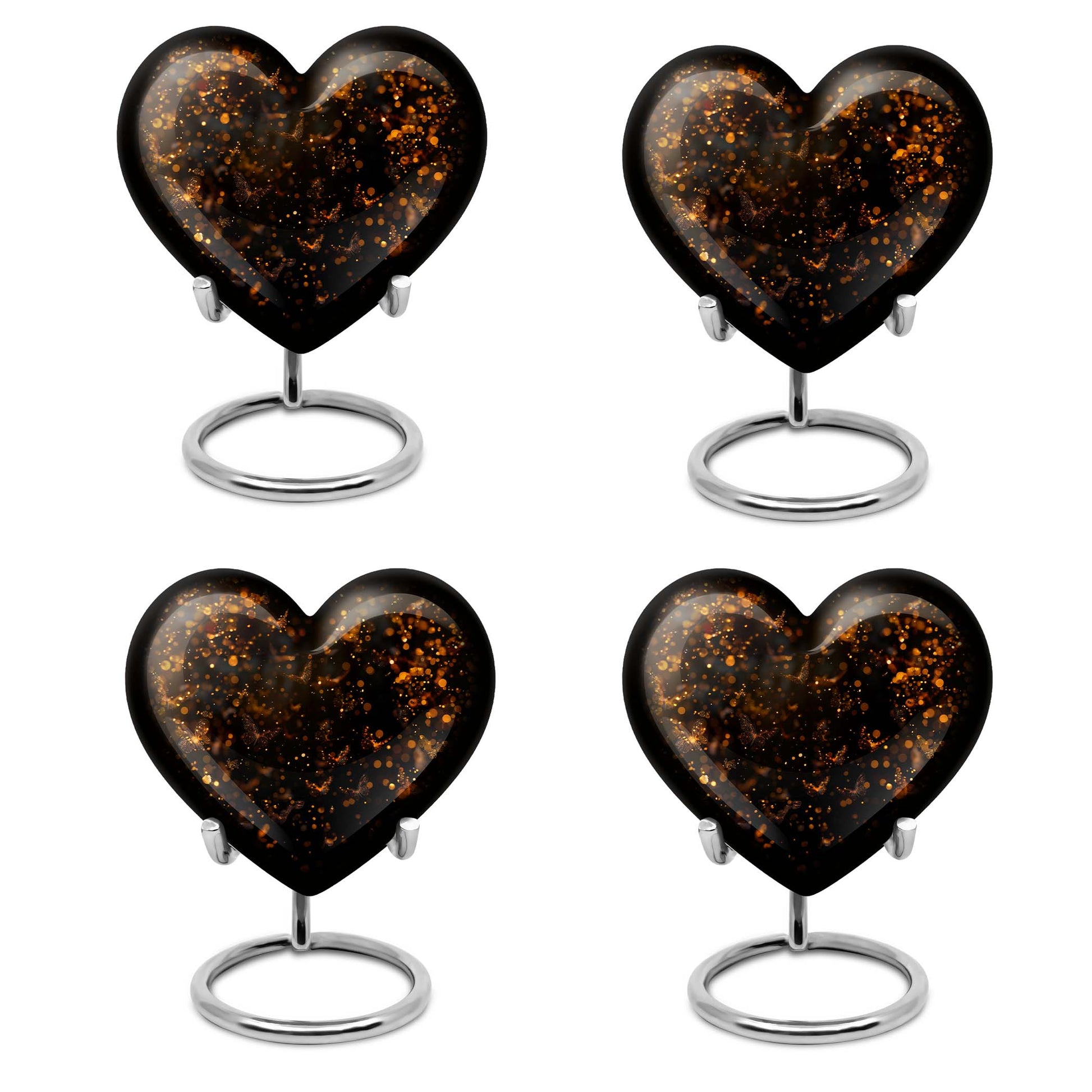 twilight forest heart urn for adult ashes