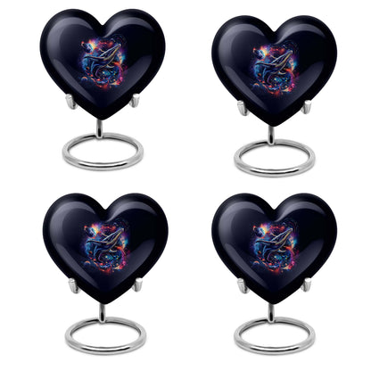 Heart-shaped shark urn