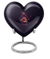 catholic heart urn for human ashes