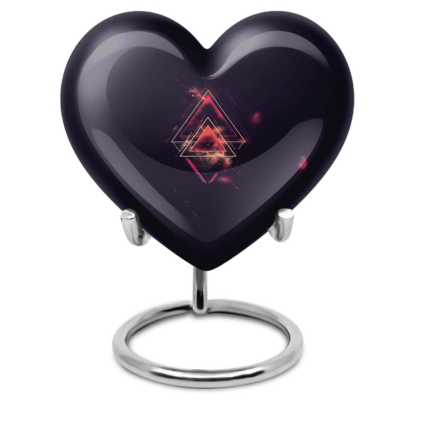 catholic heart urn for human ashes