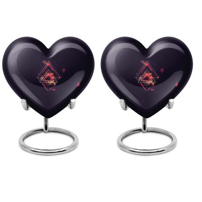 catholic heart urn for human ashes