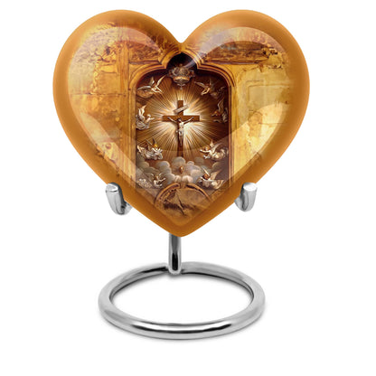  catholic urn made of for burial custom, 