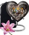 Heart-design Catholic Urn