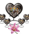 Heart-design Catholic Urn
