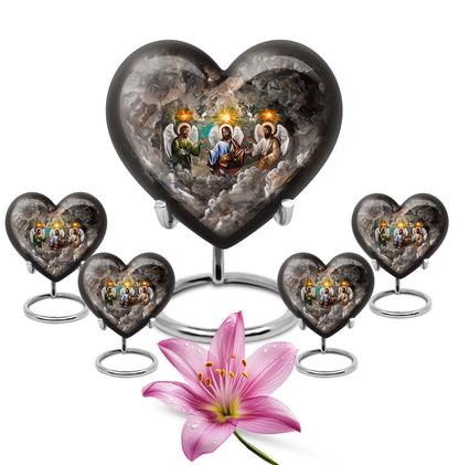 Heart-design Catholic Urn