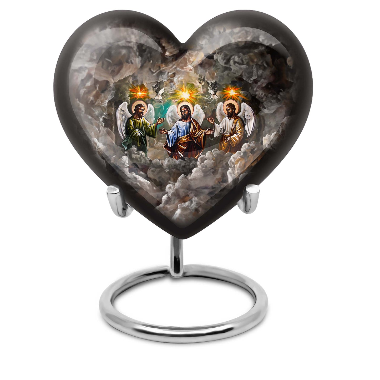 Heart-design Catholic Urn