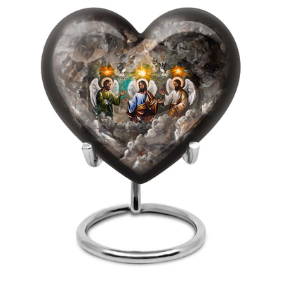 Heart-design Catholic Urn