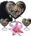 Heart-design Catholic Urn