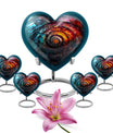 10-inch aluminium spiral urn 