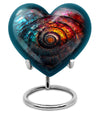 10-inch aluminium spiral urn 