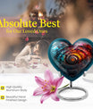 10-inch aluminium spiral urn 