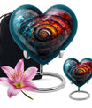 10-inch aluminium spiral urn 