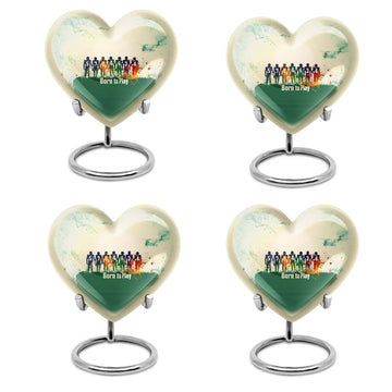 4 Keepsake 3 inch Urns