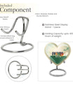 Football Urn heart design