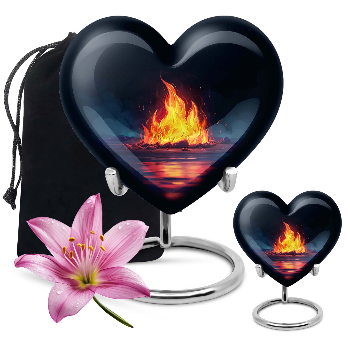  Bornfire urn, memorial urn