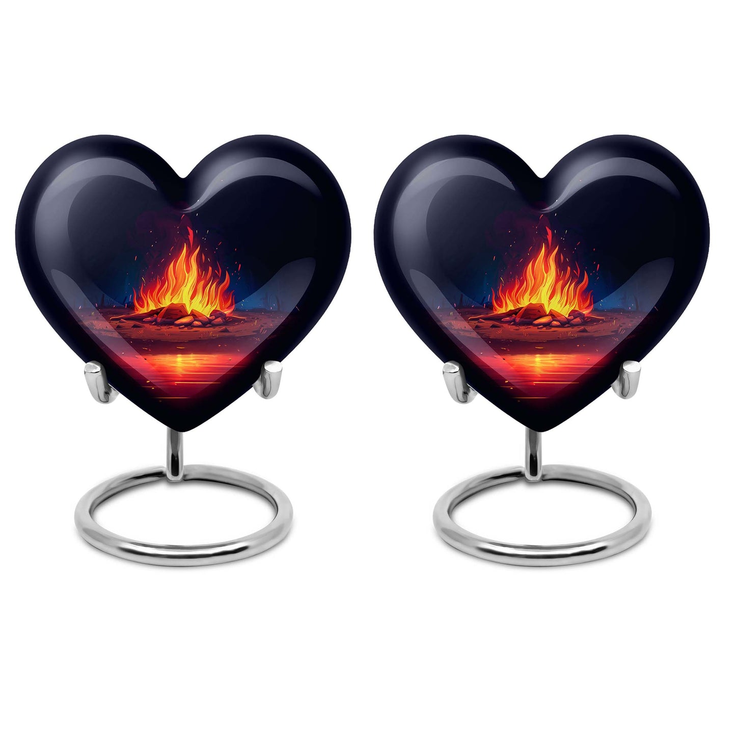 bornfire large heart urn