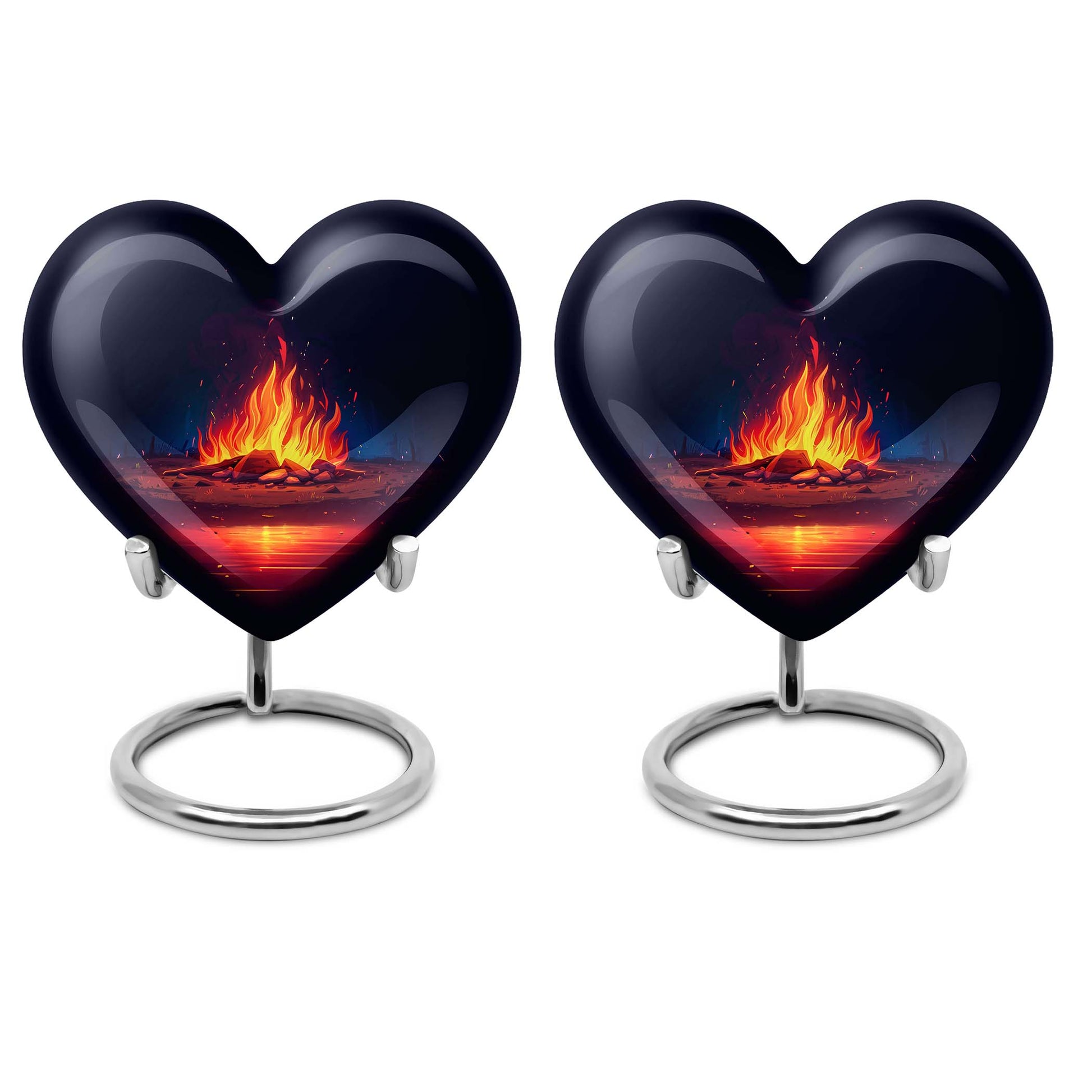 bornfire large heart urn
