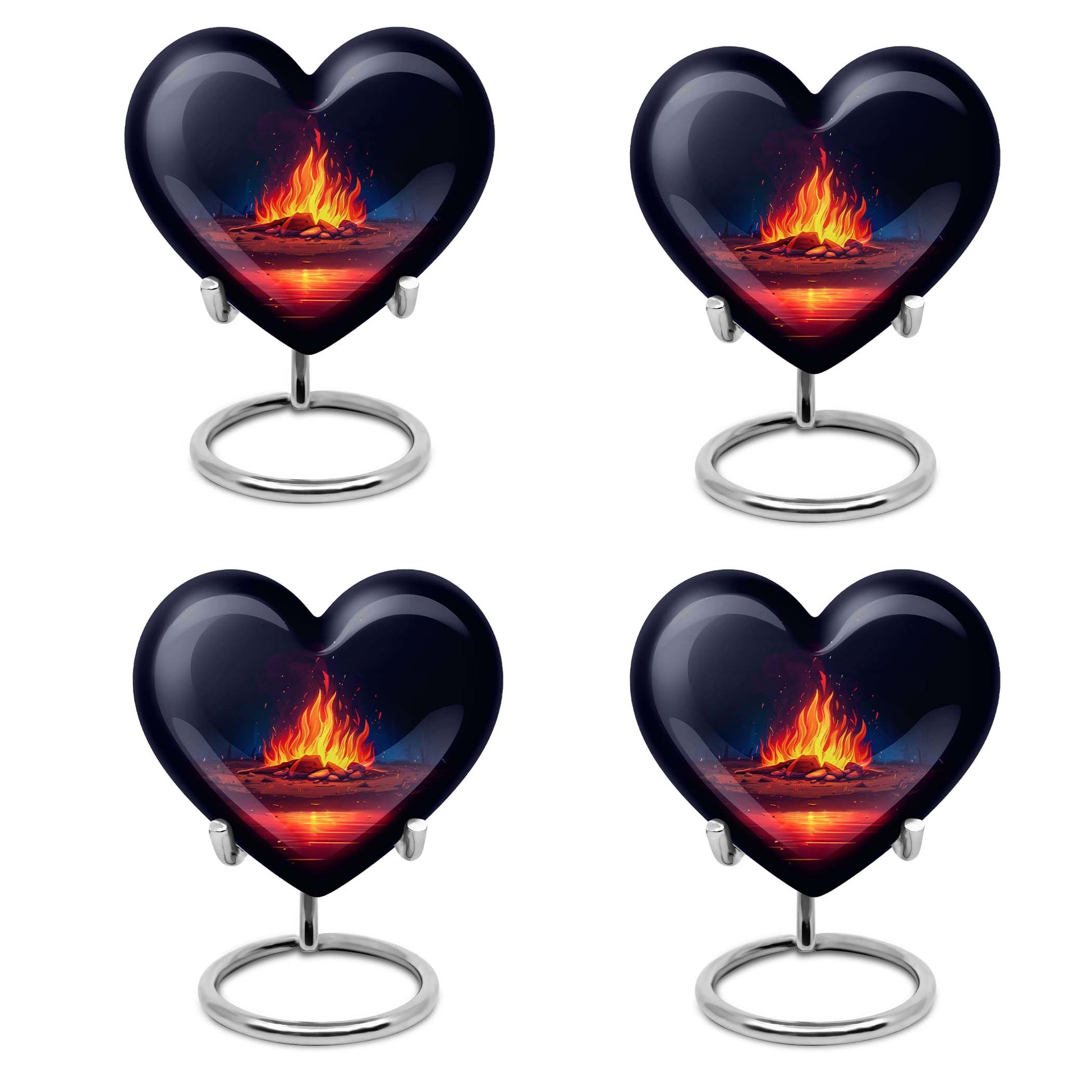 bornfire large heart urn
