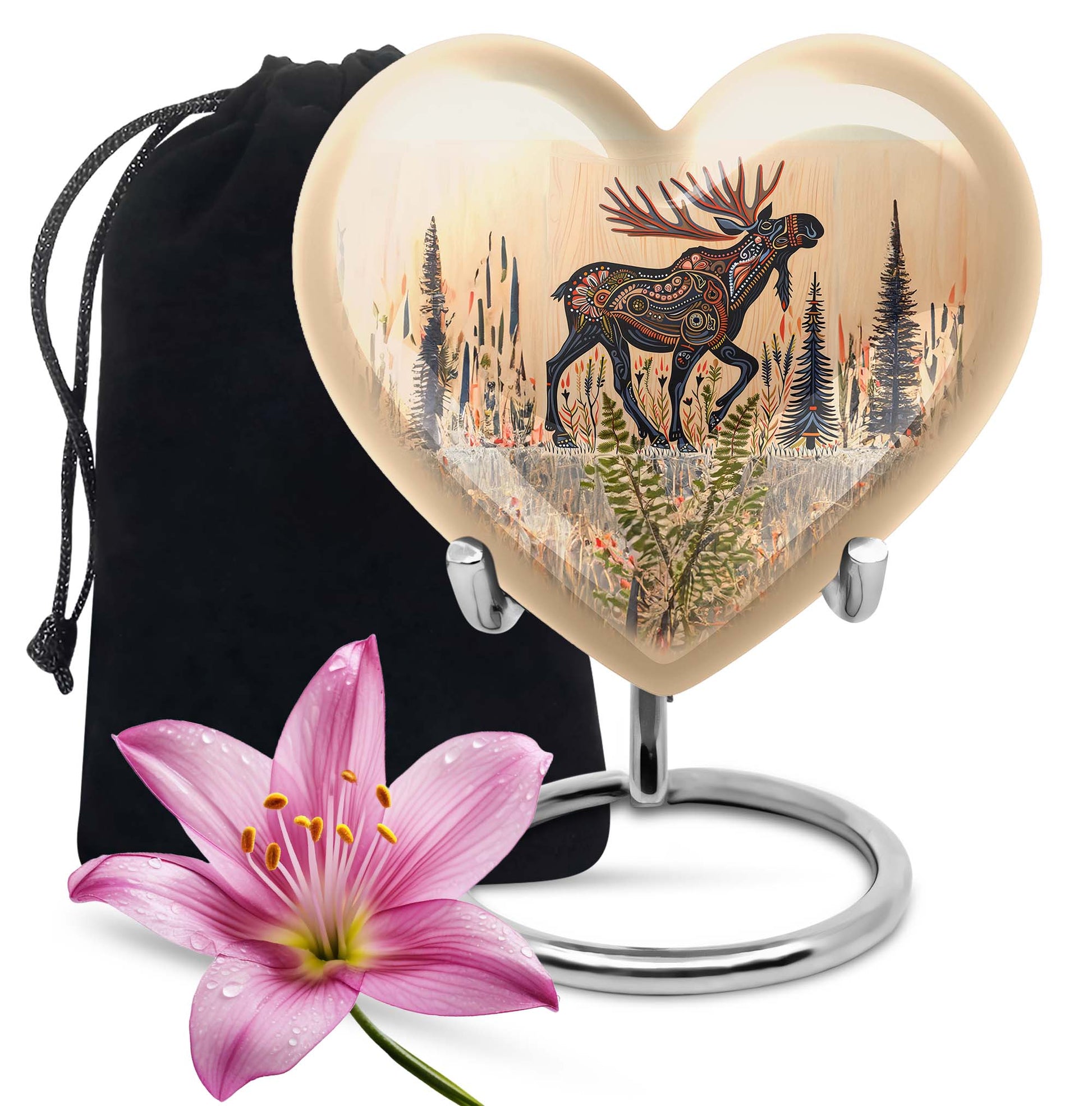 moose walking urn for ashes