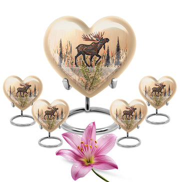 Large Urn with 4 Small Urn