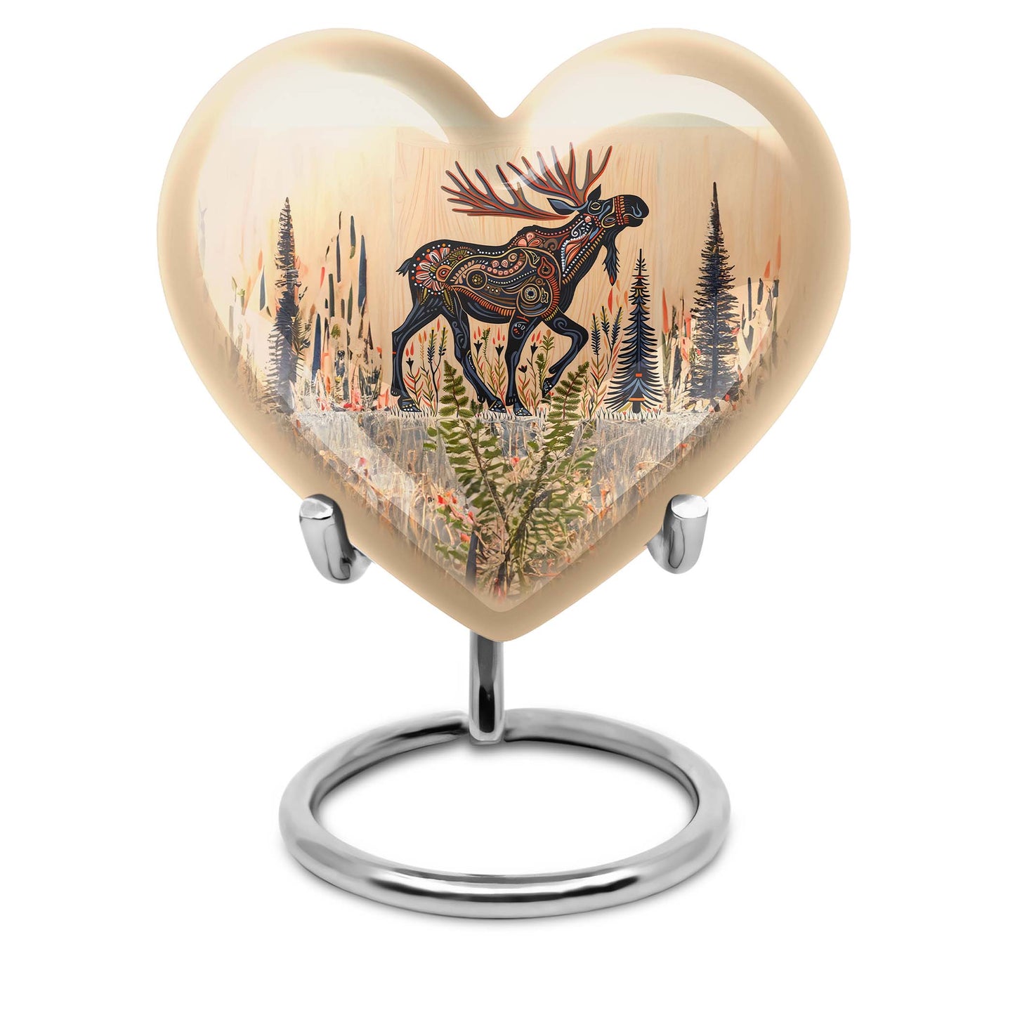 moose walking urn for ashes