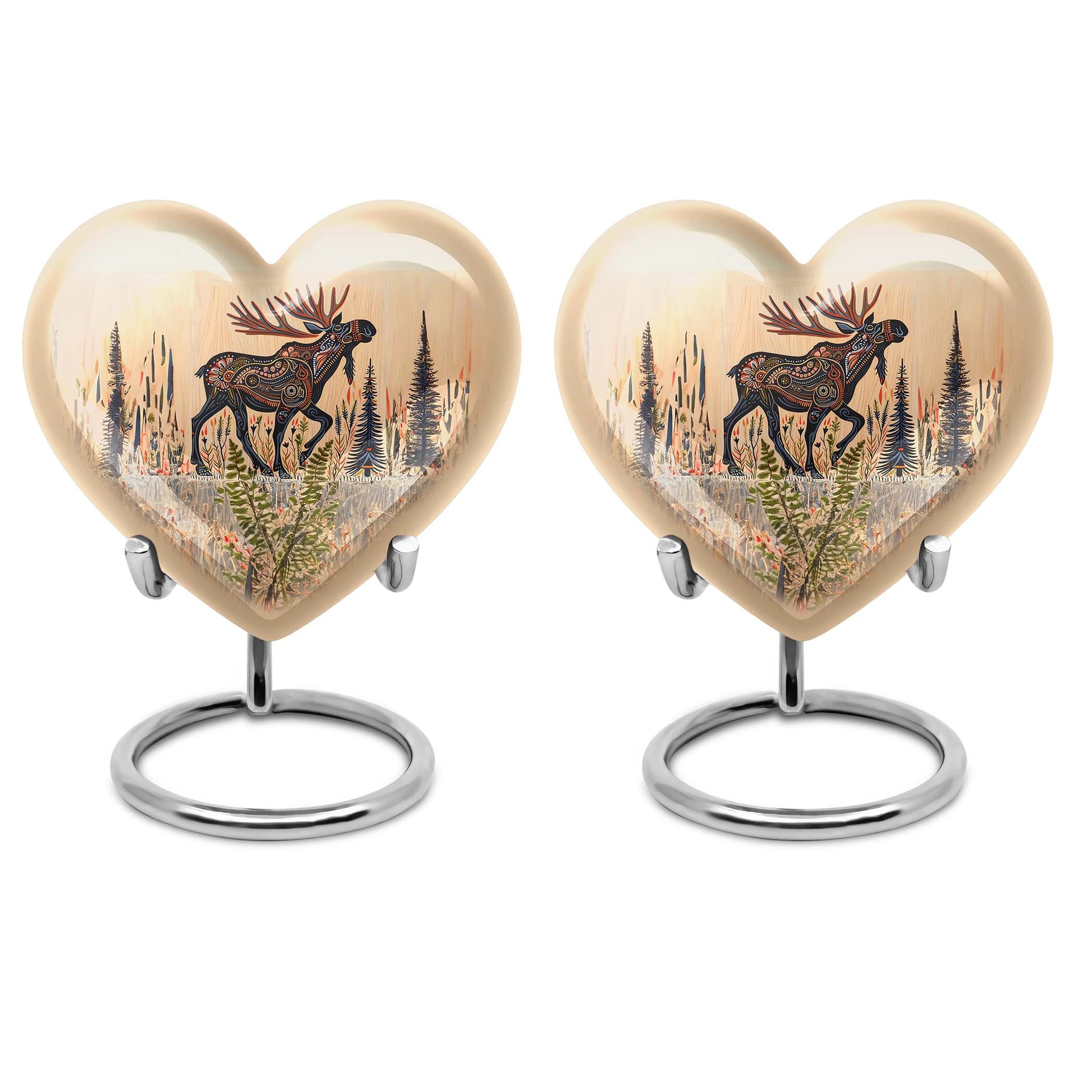 moose walking urn for ashes