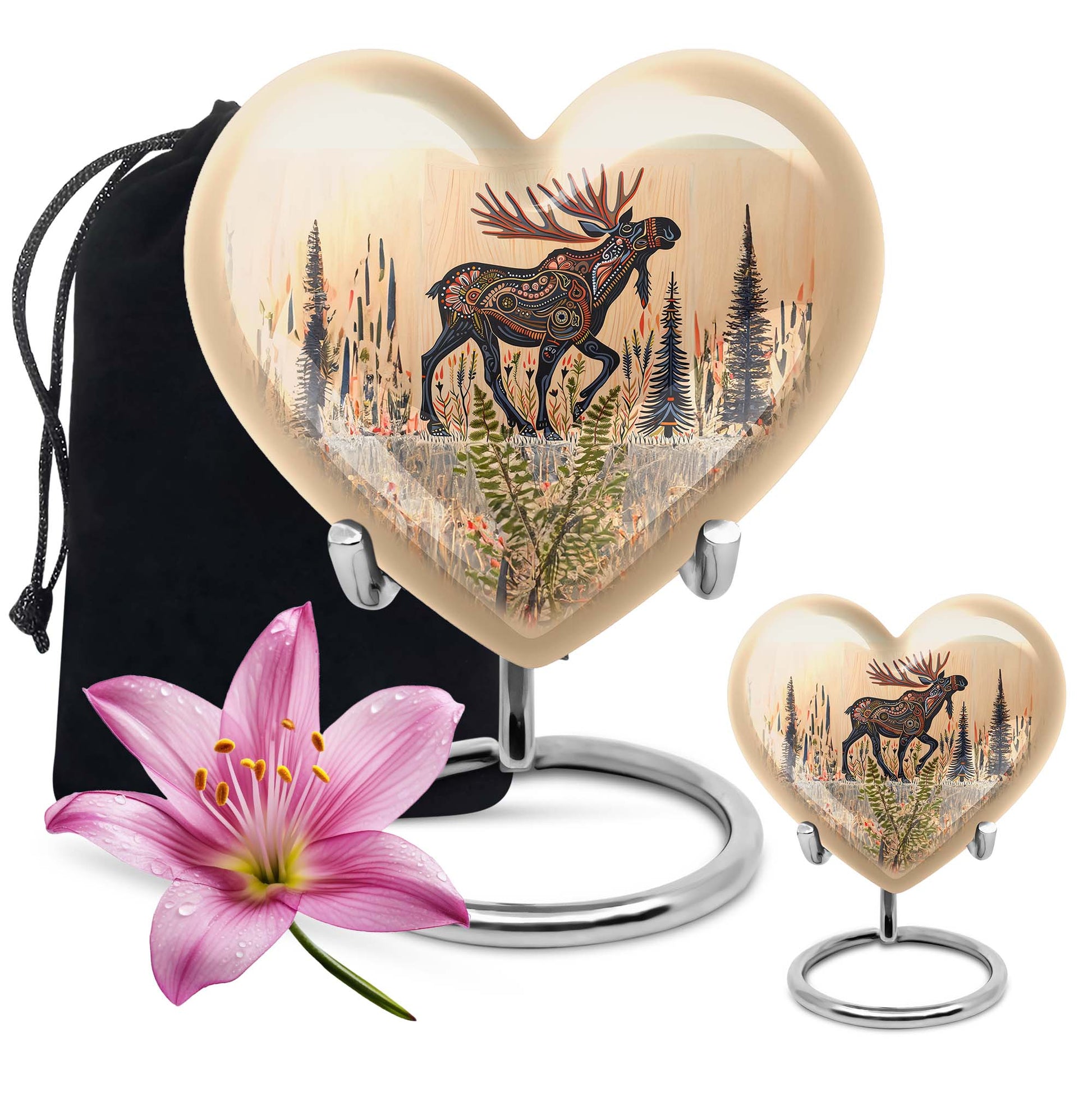 moose walking urn for ashes