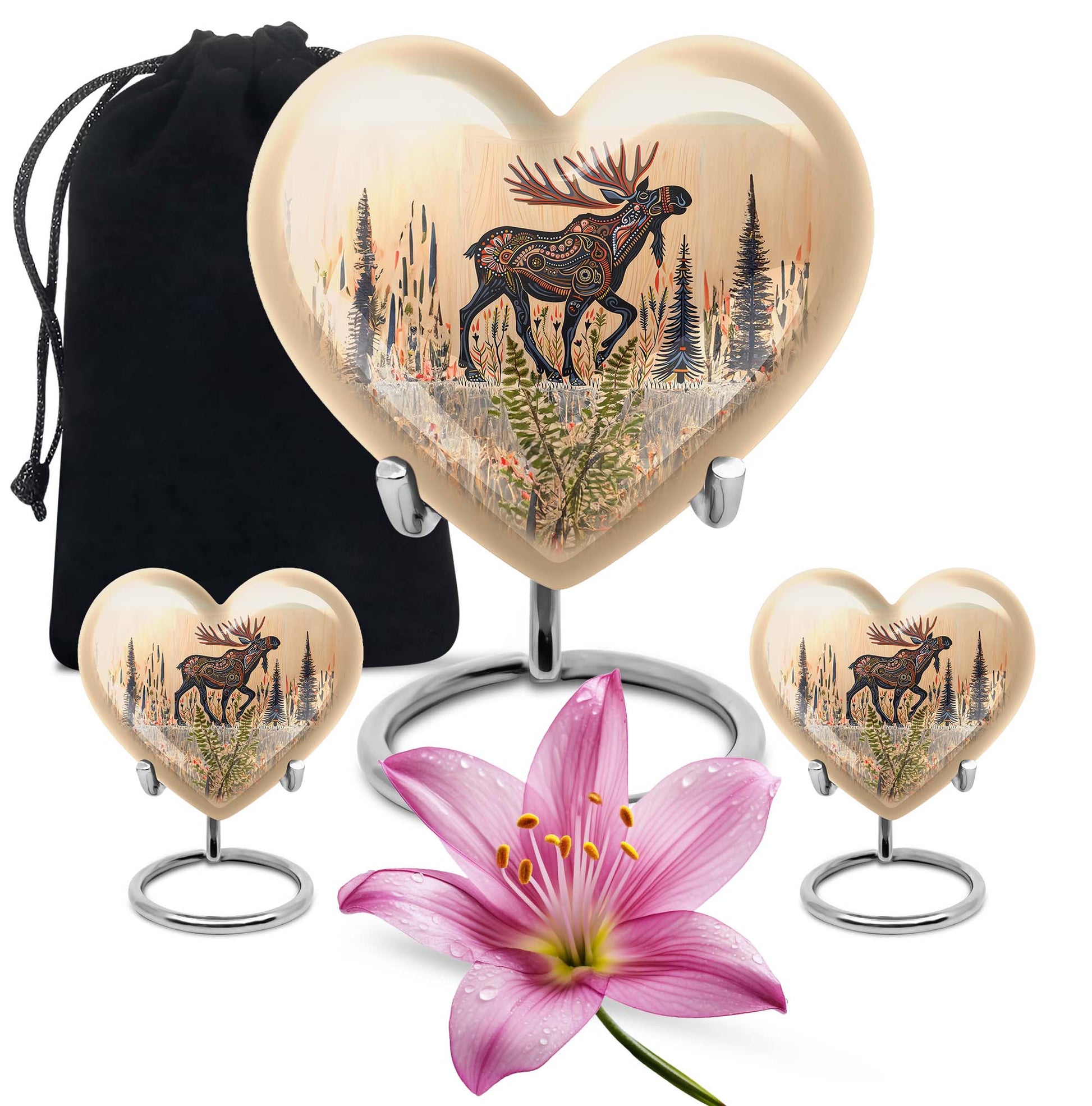 moose walking urn for ashes