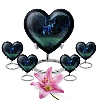 moose walking urn
