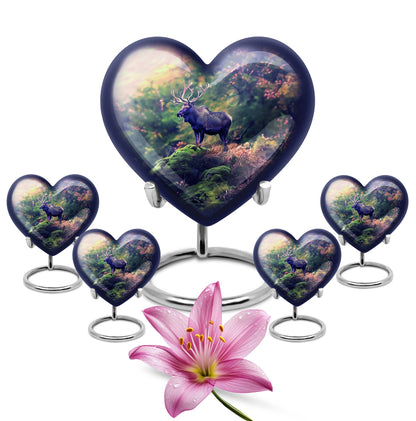 10 inch heart urn for human ashes 