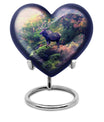 10 inch heart urn for human ashes 