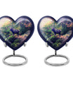 10 inch heart urn for human ashes 