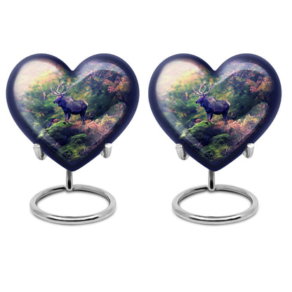 10 inch heart urn for human ashes 