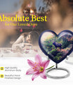 10 inch heart urn for human ashes 