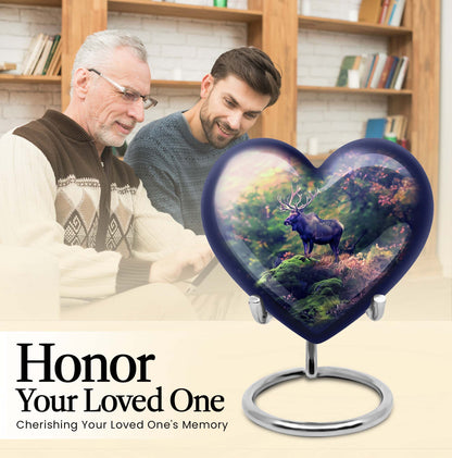 10 inch heart urn for human ashes 