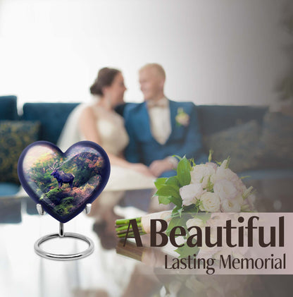 10 inch heart urn for human ashes 