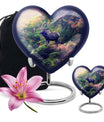10 inch heart urn for human ashes 